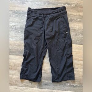 Lululemon Dance Studio Crop Pants Black Size 6